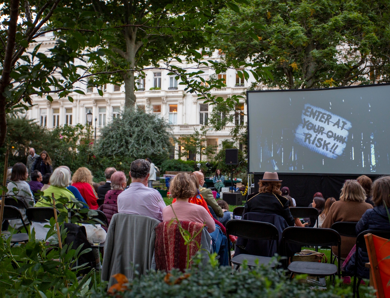 Garden Squares Earls Court Square Film Night 2021 - tlc Estate Agents